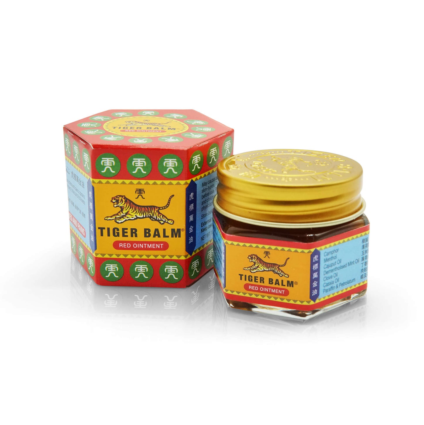 Tiger Balm 10g Herbal Balm | Strong Aromatic Warm/Cool Comfort