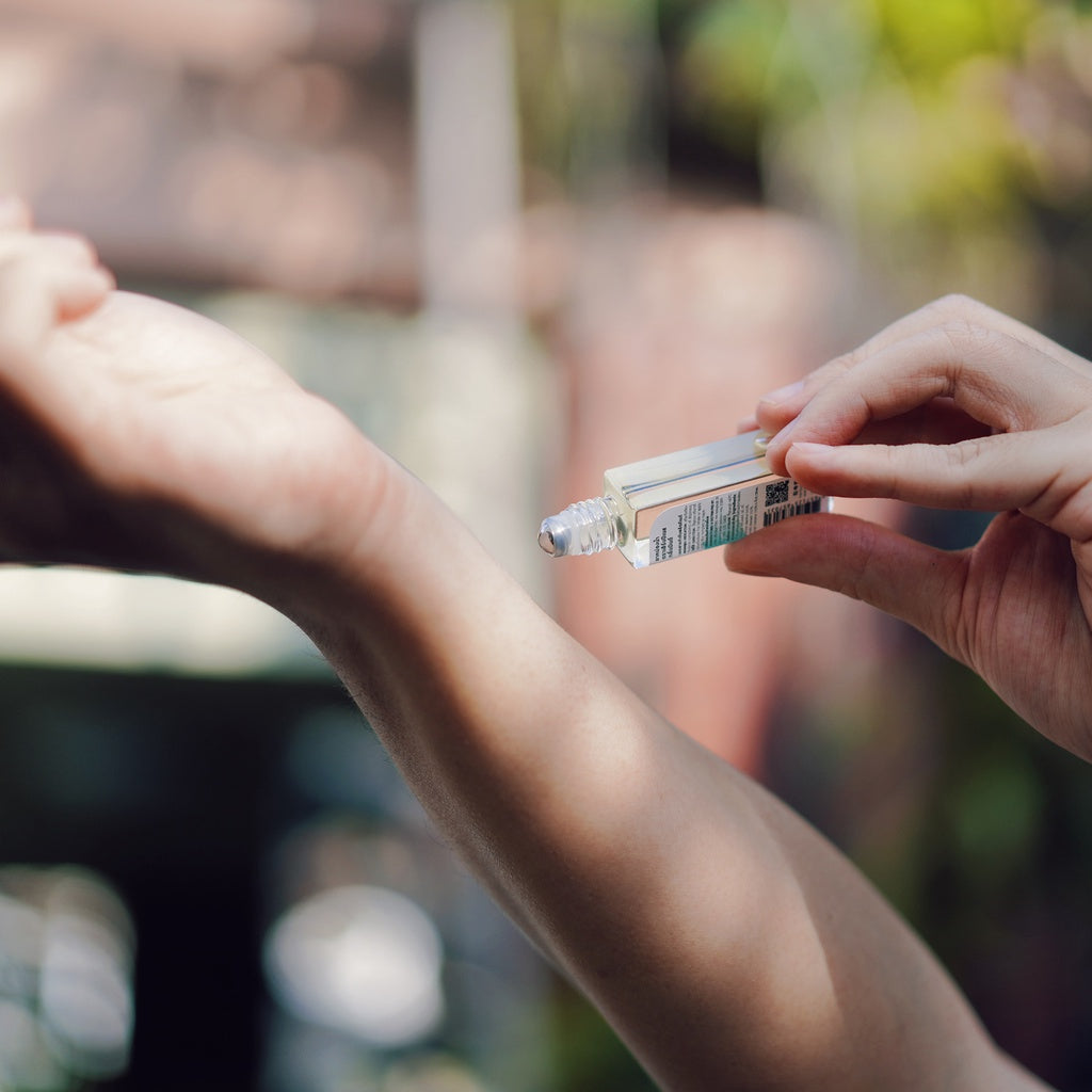 Herbpiness Liquid Balm Roller 9.6ml | Botanical Aroma Relief Oil (Mint / Lemongrass / Lemon / Orange)