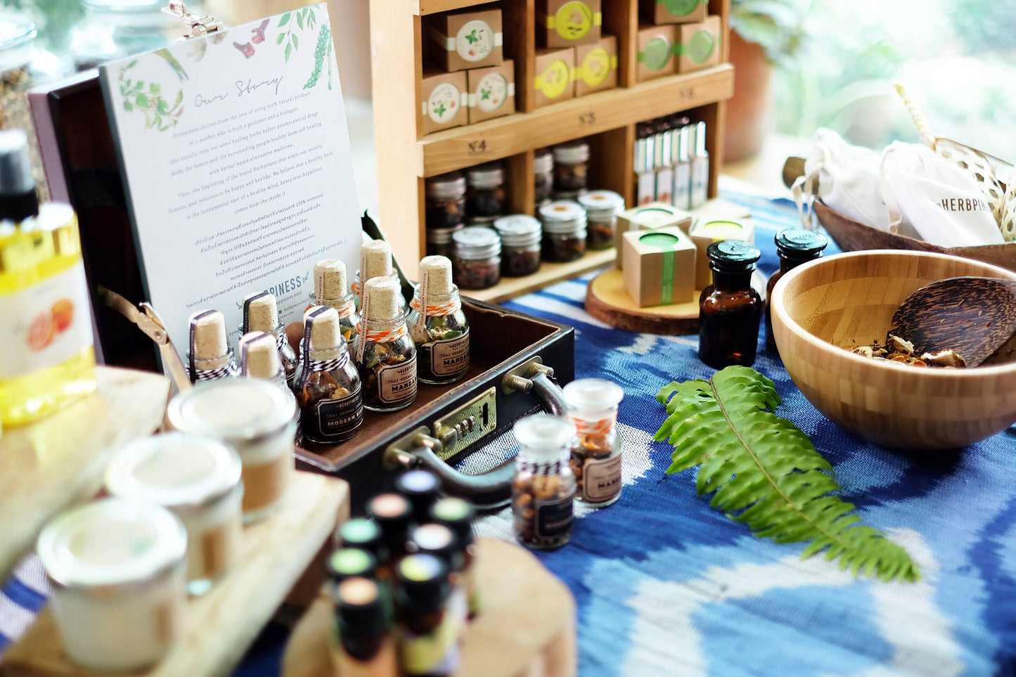 Herbpiness Liquid Balm Roller 9.6ml | Botanical Aroma Relief Oil (Mint / Lemongrass / Lemon / Orange)