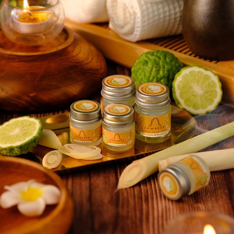 SAWADEE Natural Herbal Aroma Balm Collection