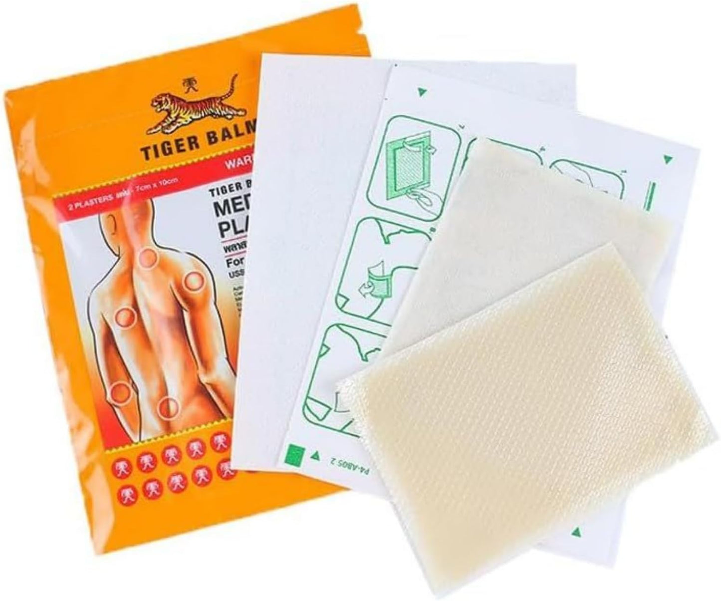 Tiger Balm Herbal Pain Relief Plaster (Warm & Cool)