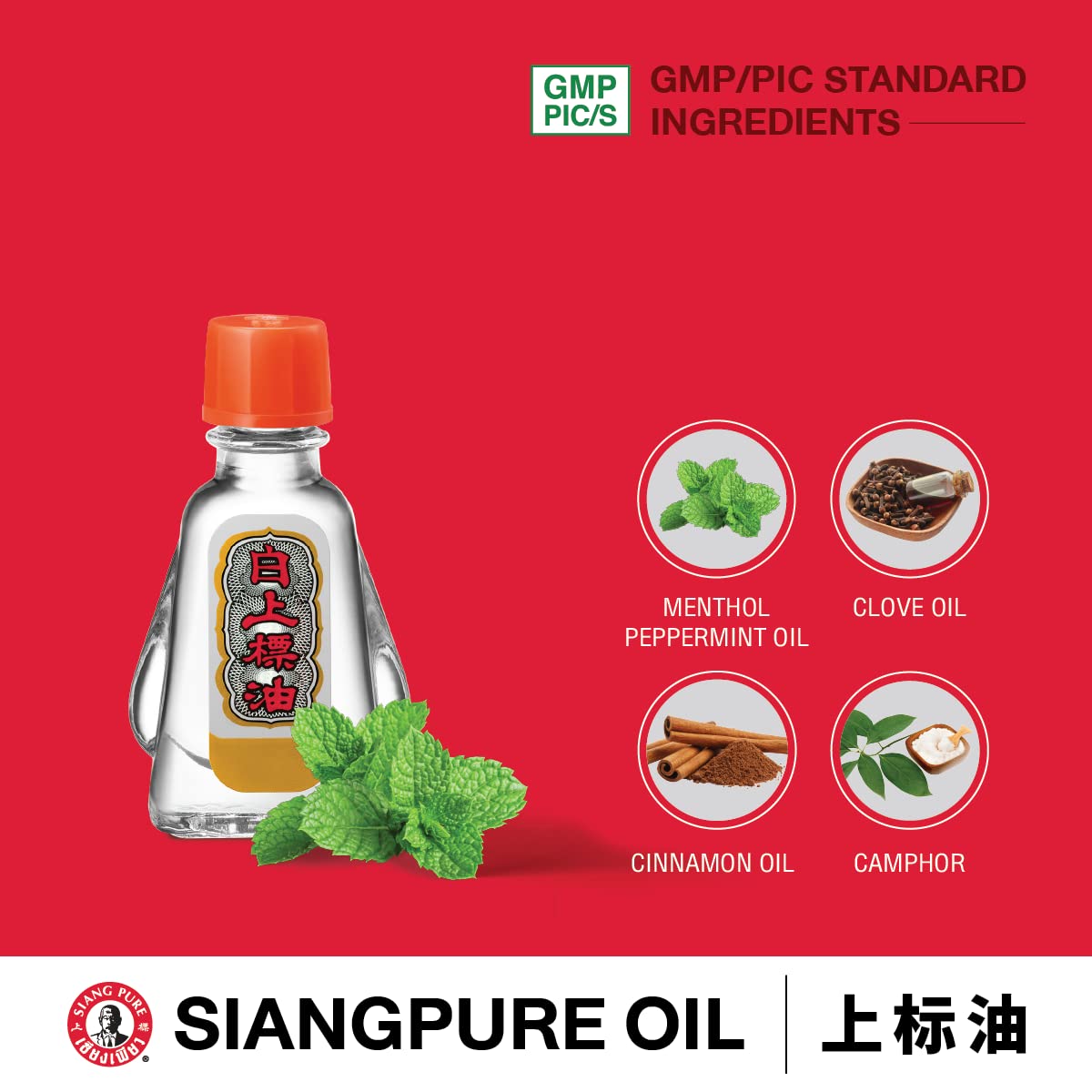 Siang Pure Oil – Herbal Cooling Oil