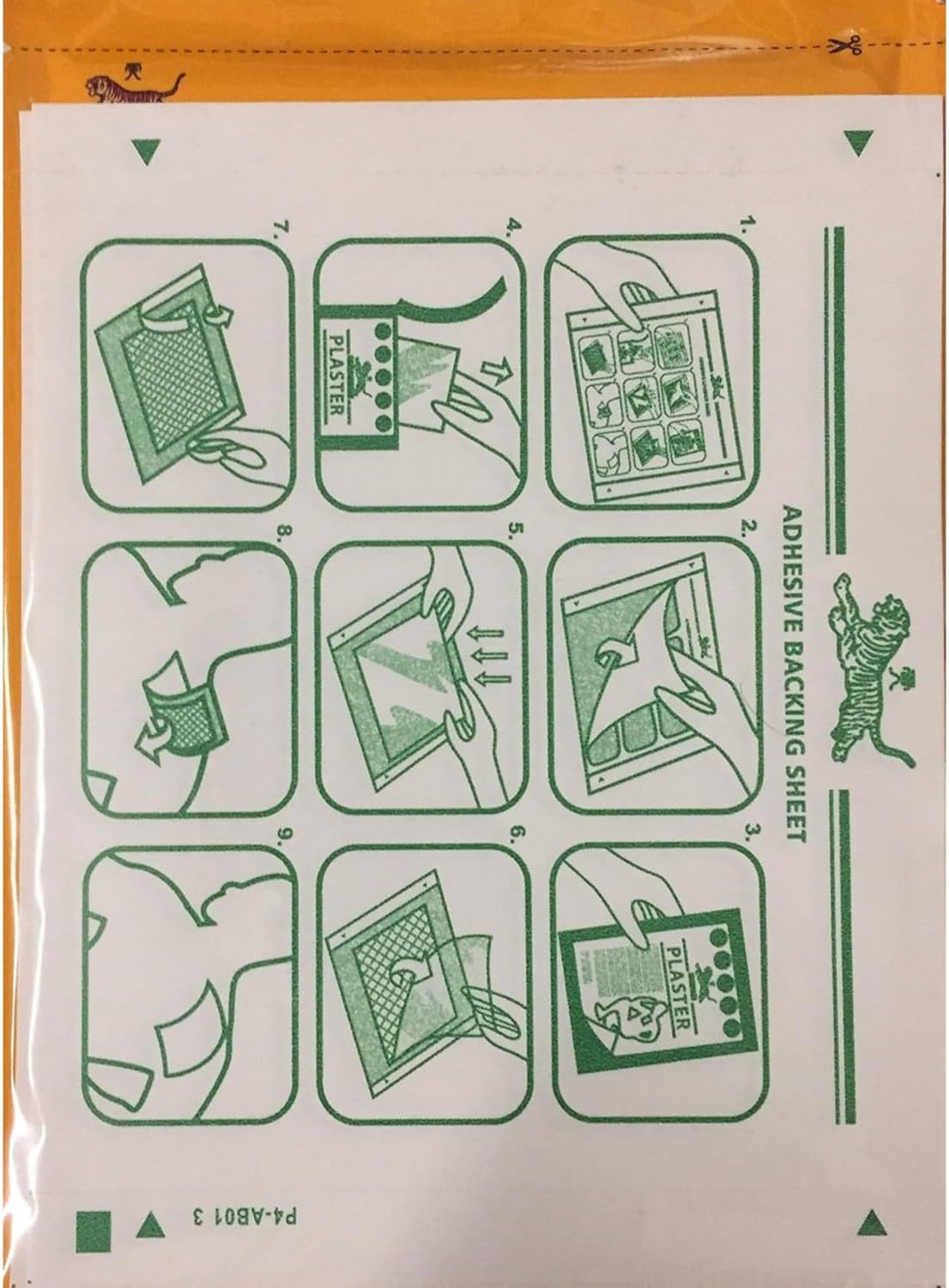 Tiger Balm Herbal Pain Relief Plaster (Warm & Cool)